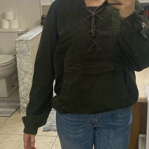 Green vintage jacket